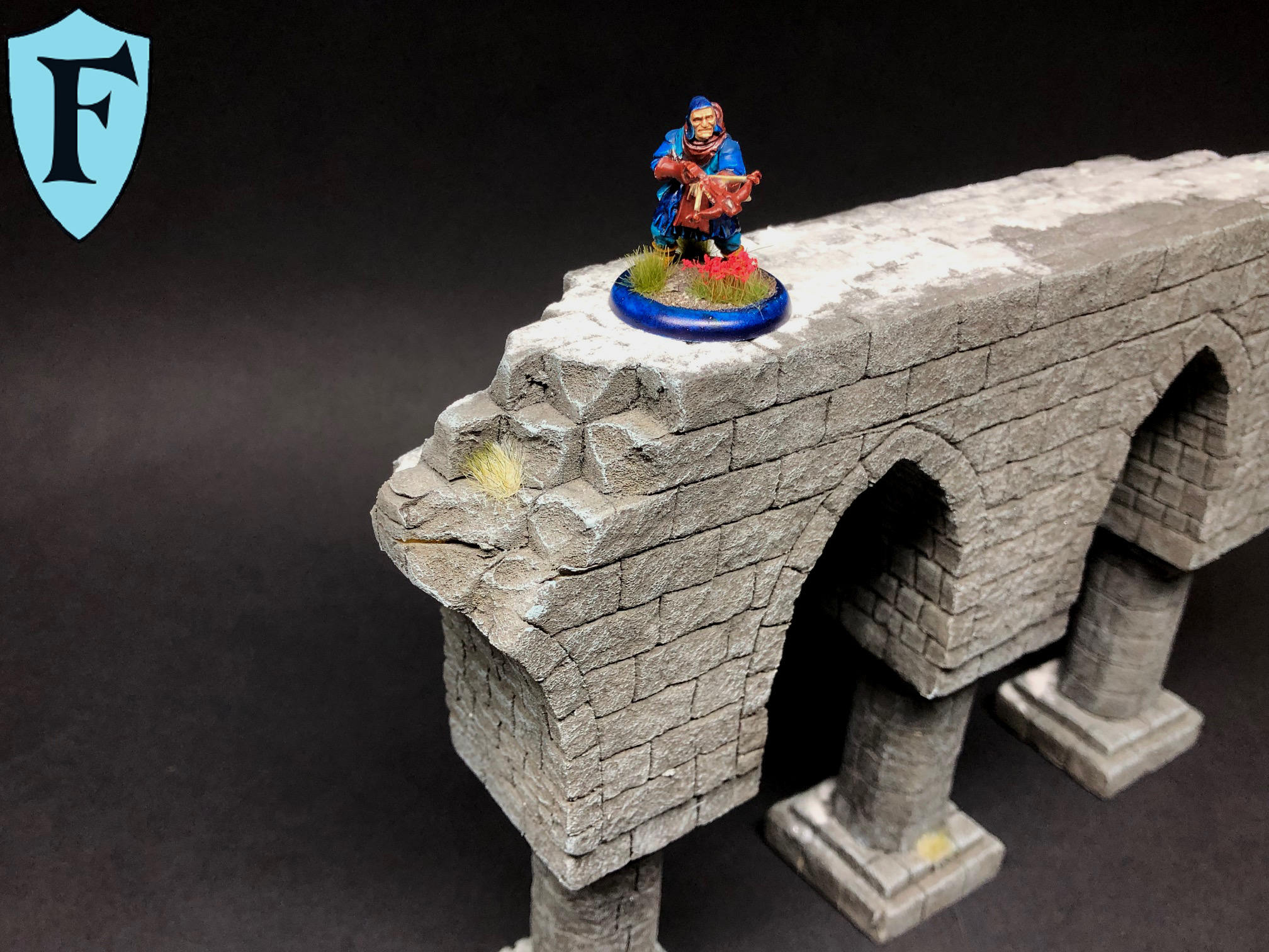 Ein Aquädukt als Gelände für Frostgrave